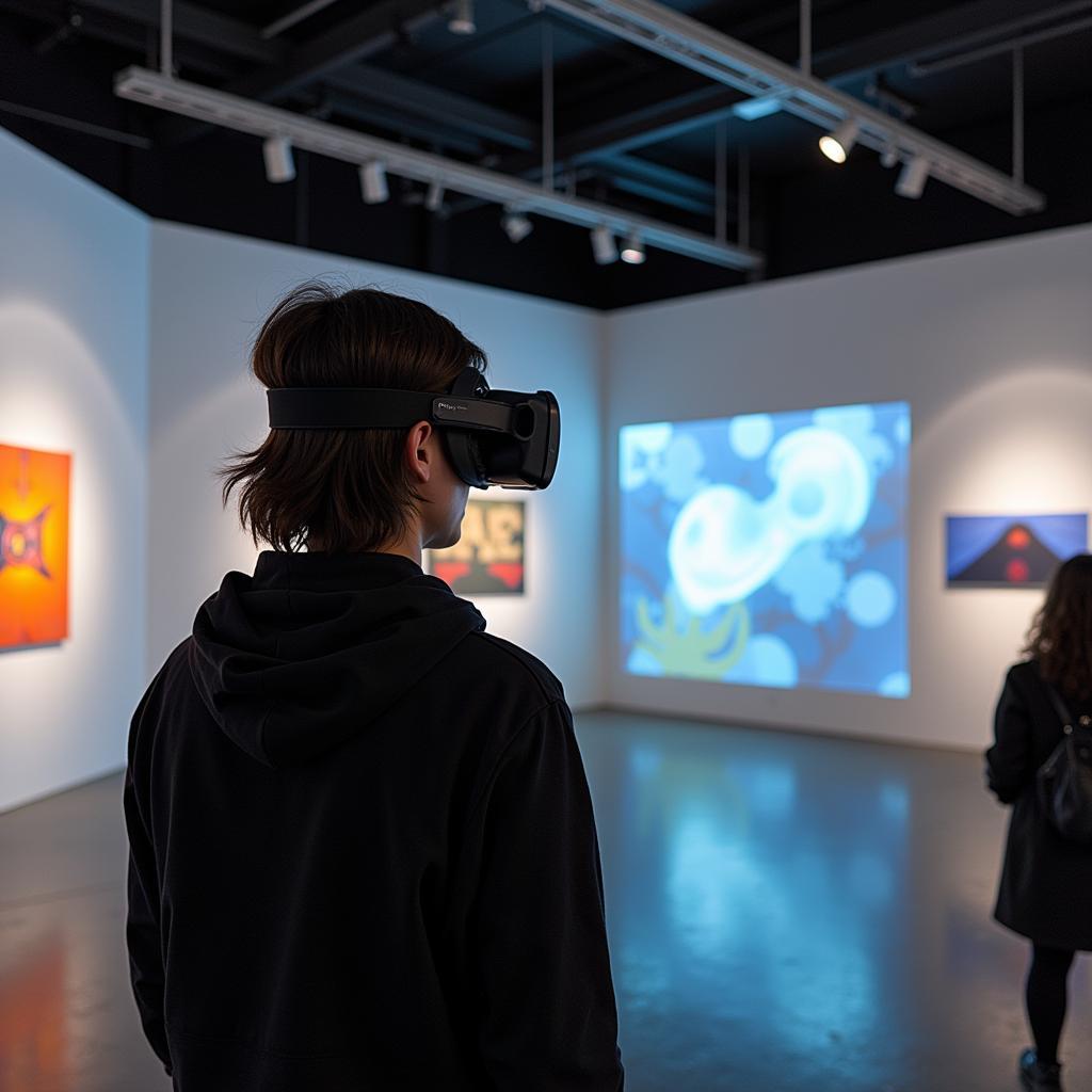 Virtual Reality Experience at the 4 Bridges Arts Festival