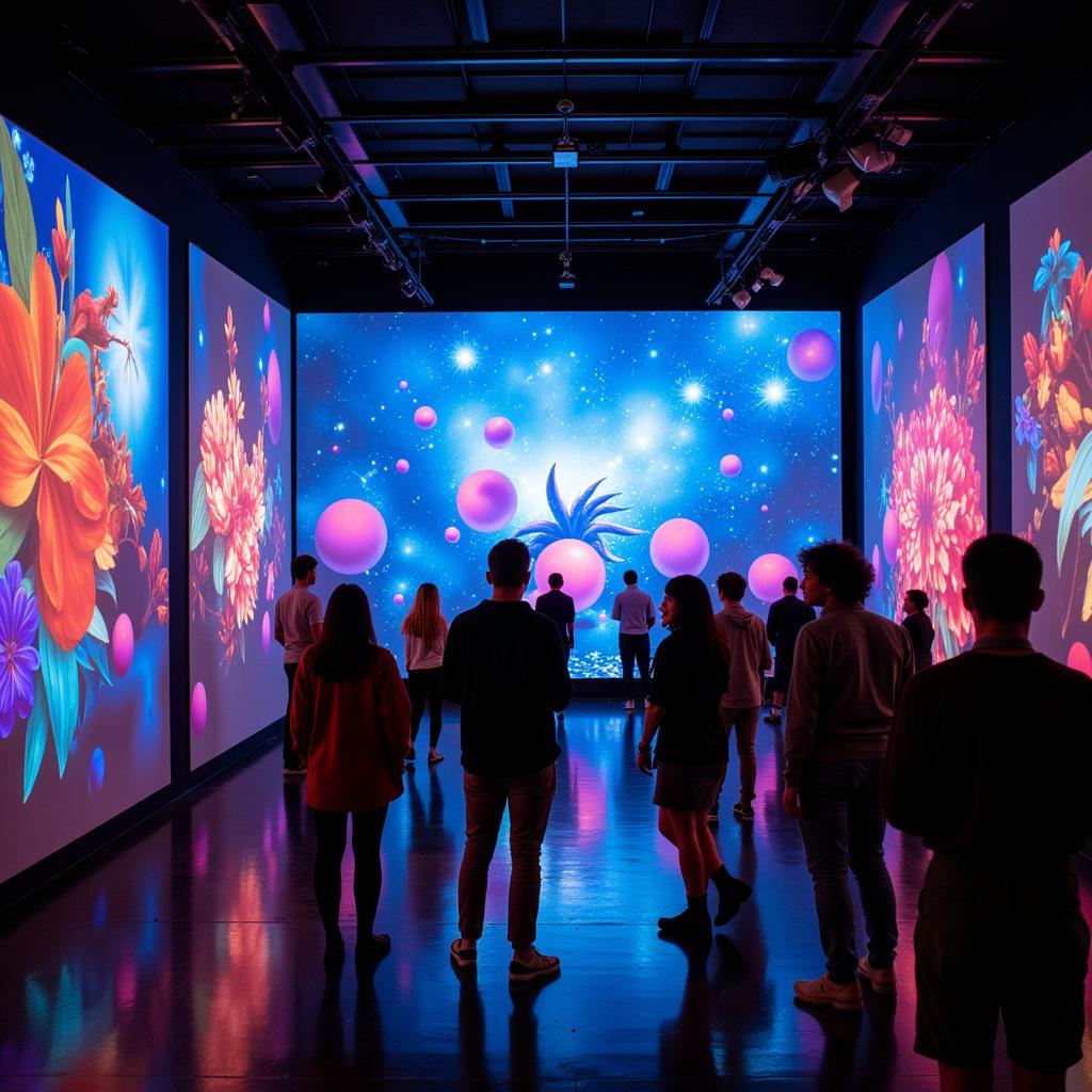 Immersive Digital Installation at 863 Art Fest