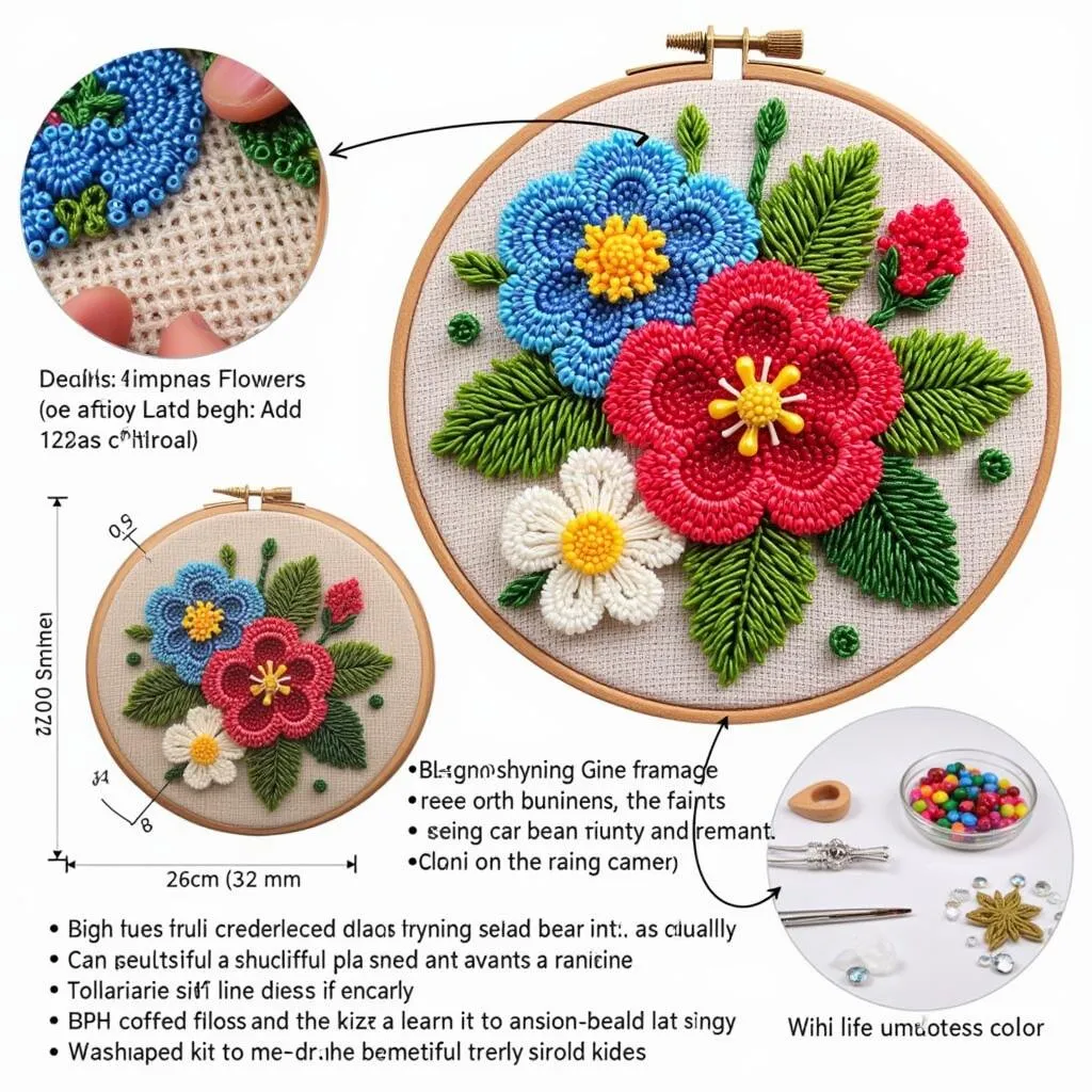 Abris Art Bead Embroidery Kit