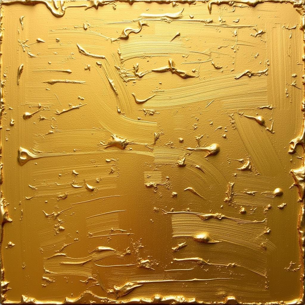 Abstract art with gold texture