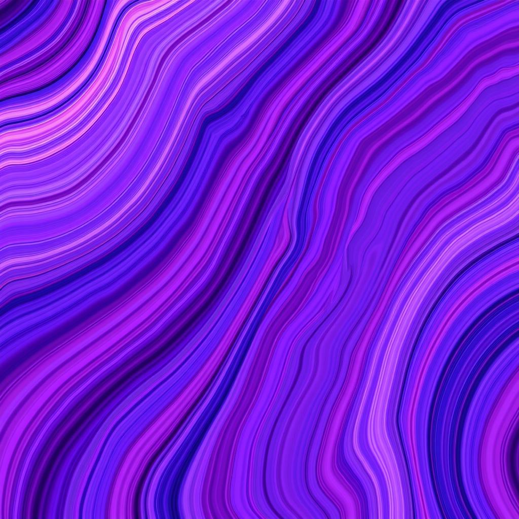 Abstract digital art inspired by a lavender field