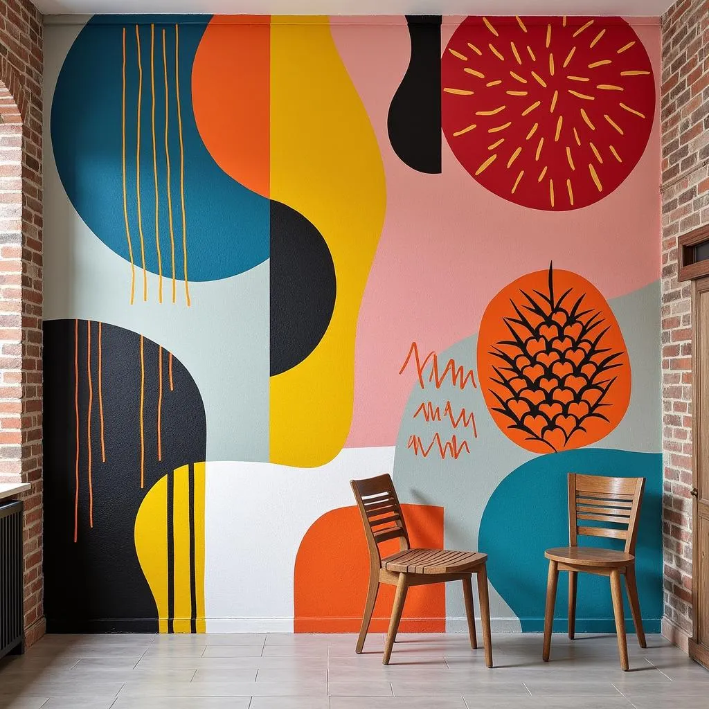 Abstract Wall Art Wallpaper Murals