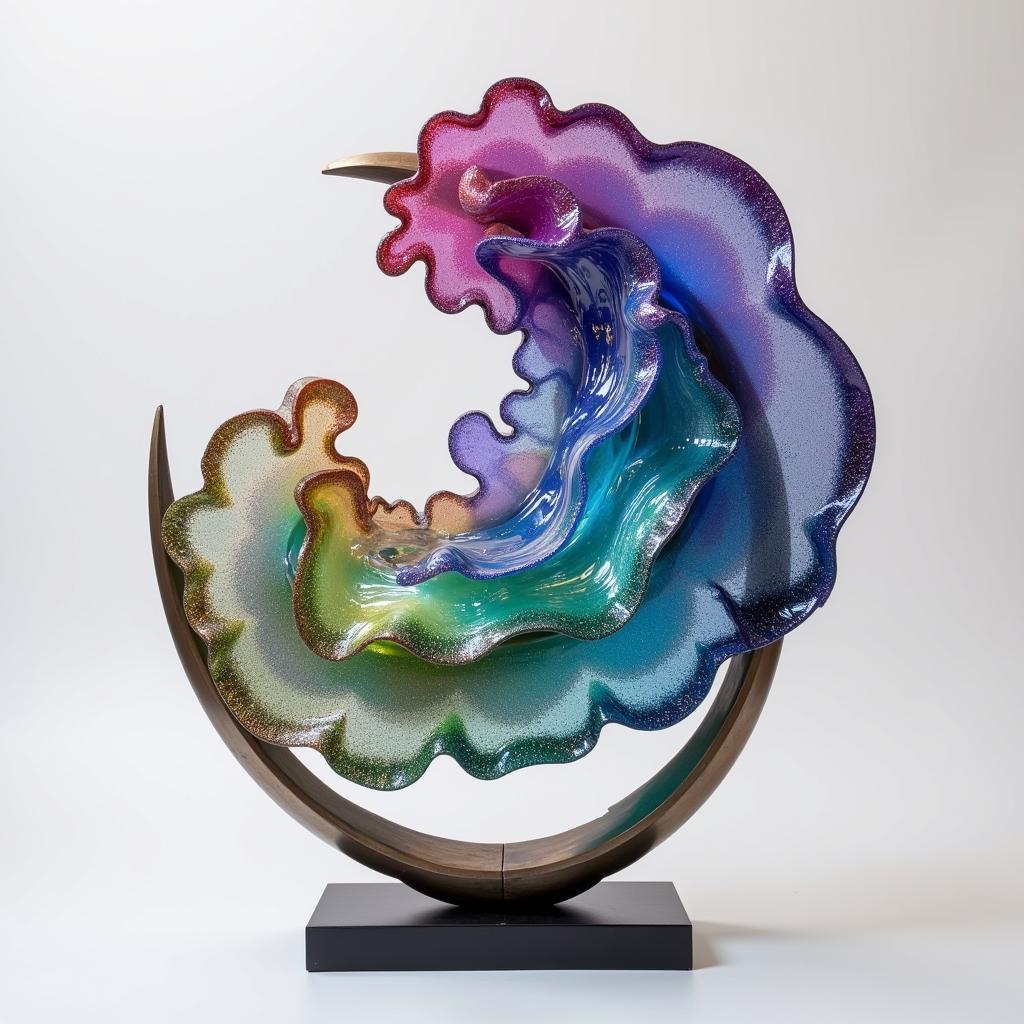 Abstract Nebula Sculpture