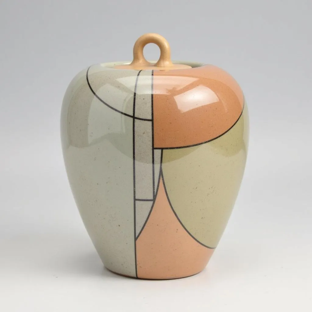 Abstract Urn Art: A Modern Take on Tradition