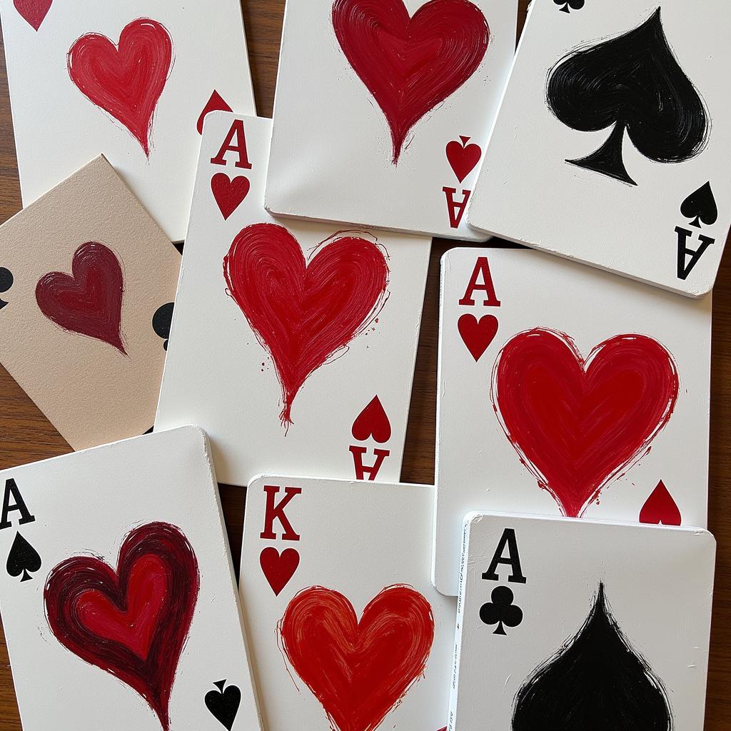 Ace of Hearts Painting Styles