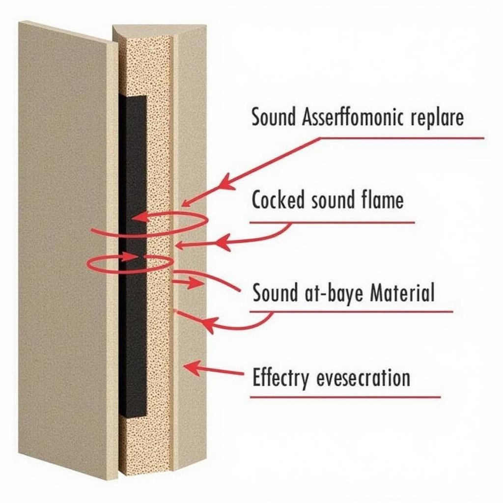 Acoustic Wall Art Demonstrating Sound Absorption