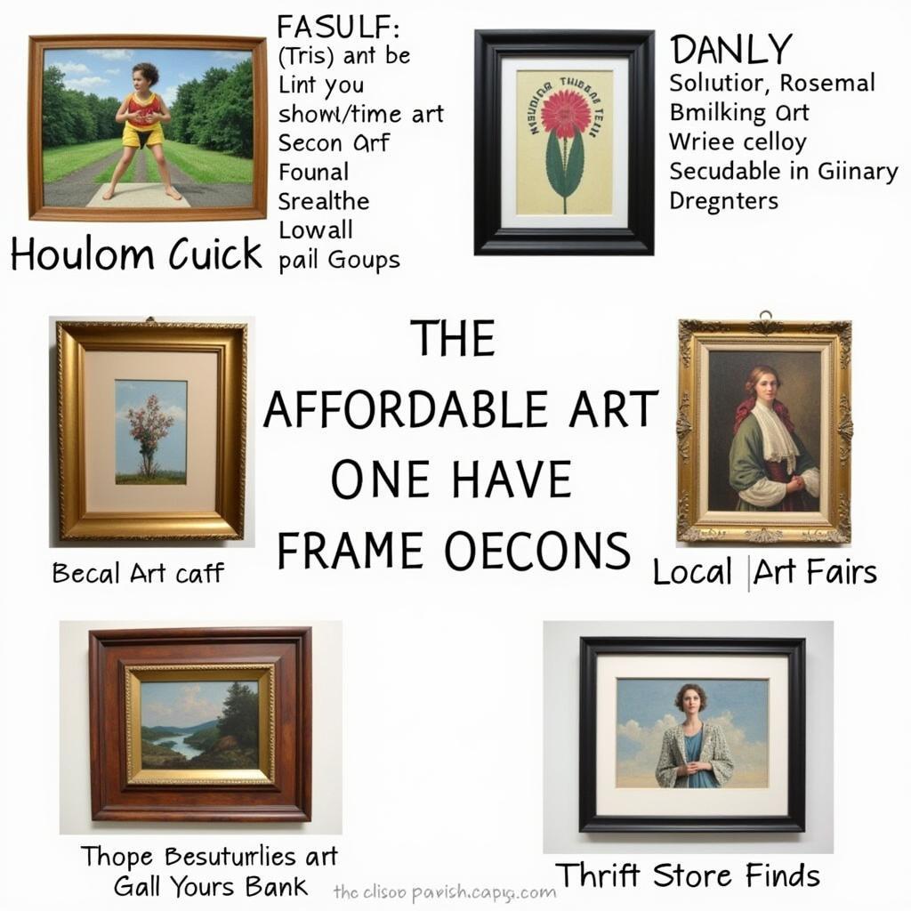 Affordable Art Frame Decor Ideas and Inspiration