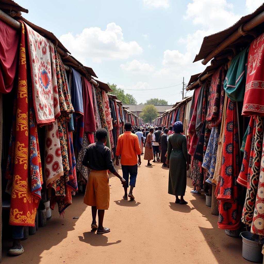 African Textile Market