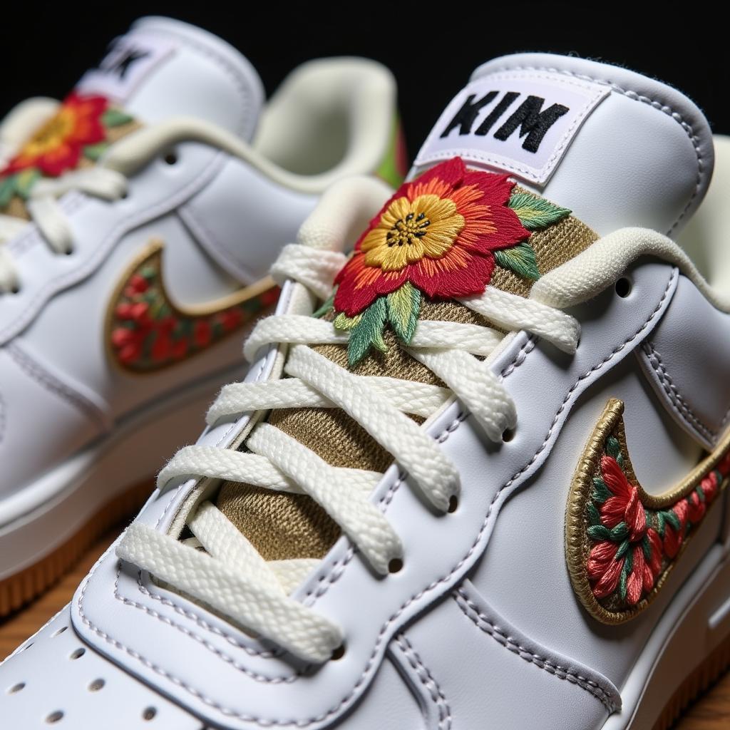 Air Force 1 with Embroidered Details