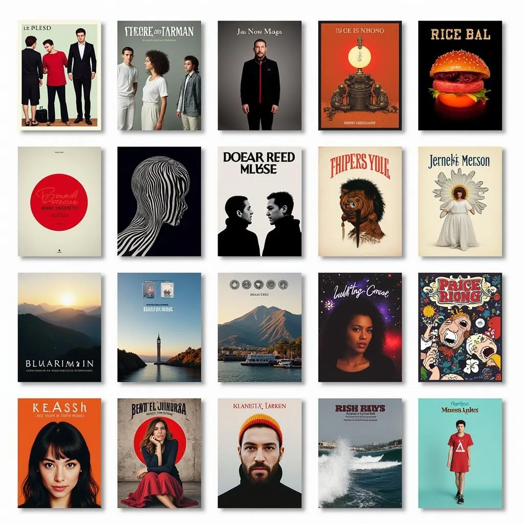 Album Cover Art Inspiration: Exploring Diverse Styles