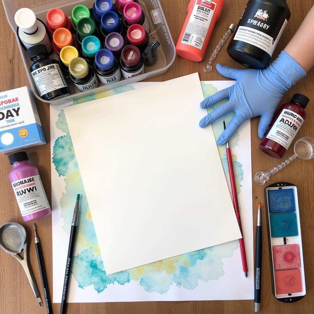 Essential Alcohol Ink Art Supplies