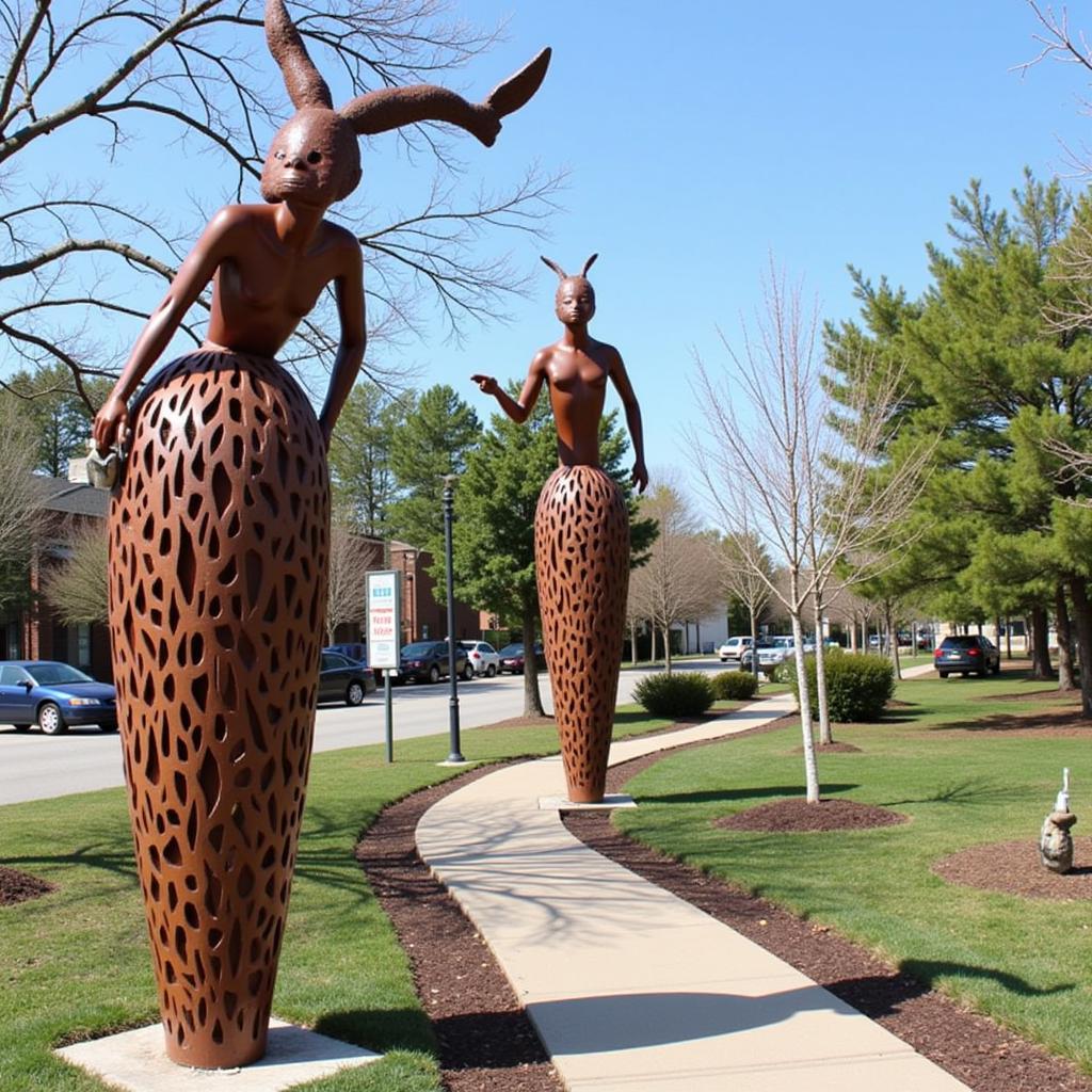 Public Art Installation on Alexander Art Trail