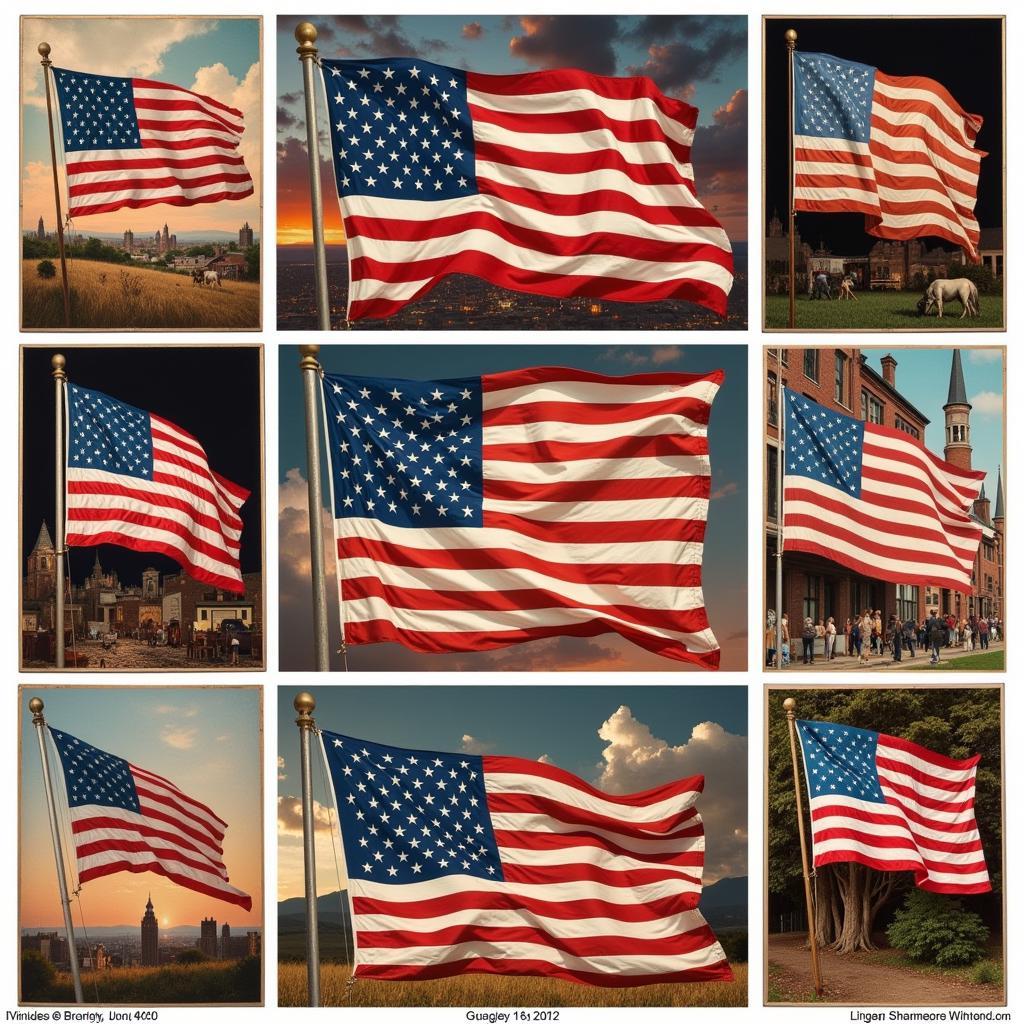 American Flag Paintings Through History