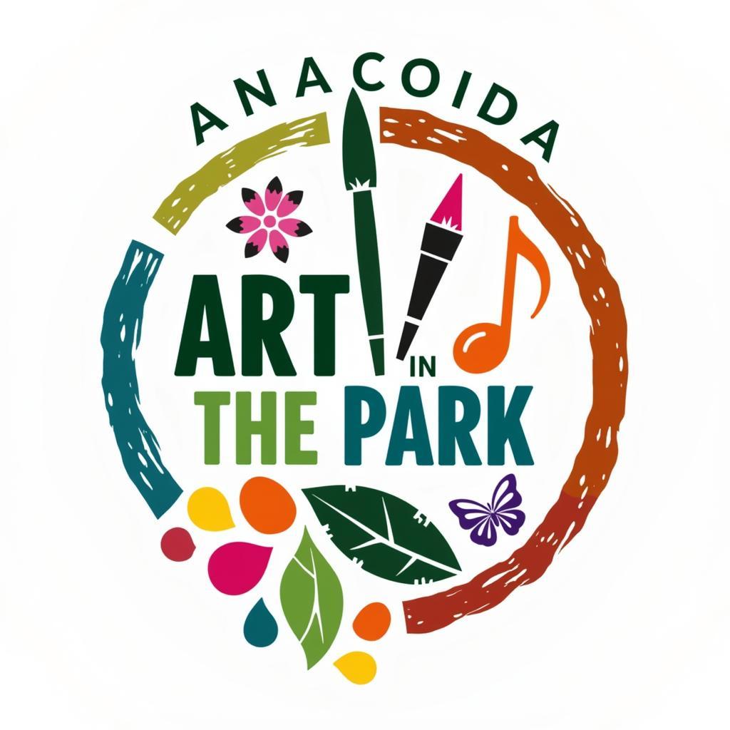 Anaconda Art in the Park 2024 logo