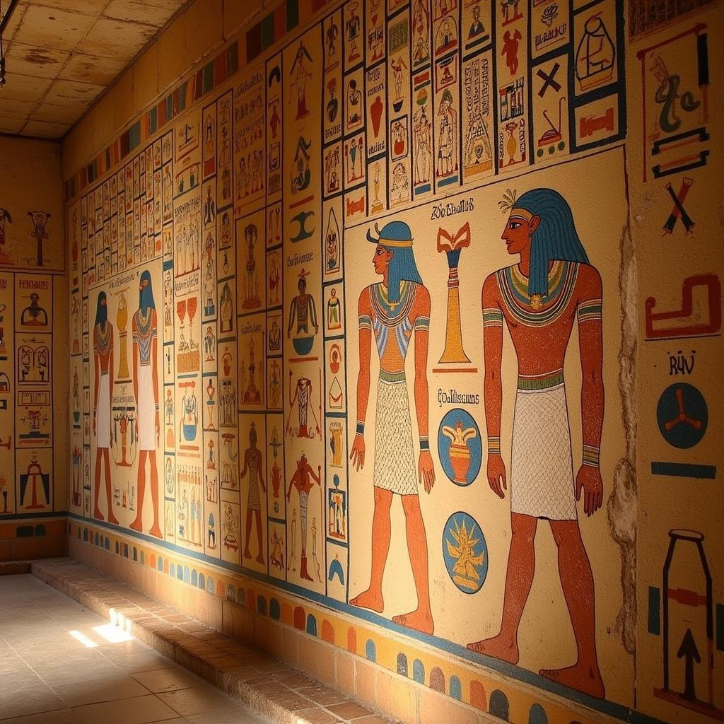 Ancient Egyptian Art and Hieroglyphics