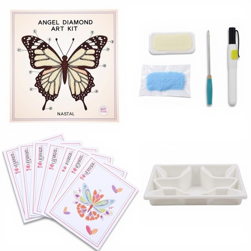 Beginner-Friendly Angel Diamond Art Kit