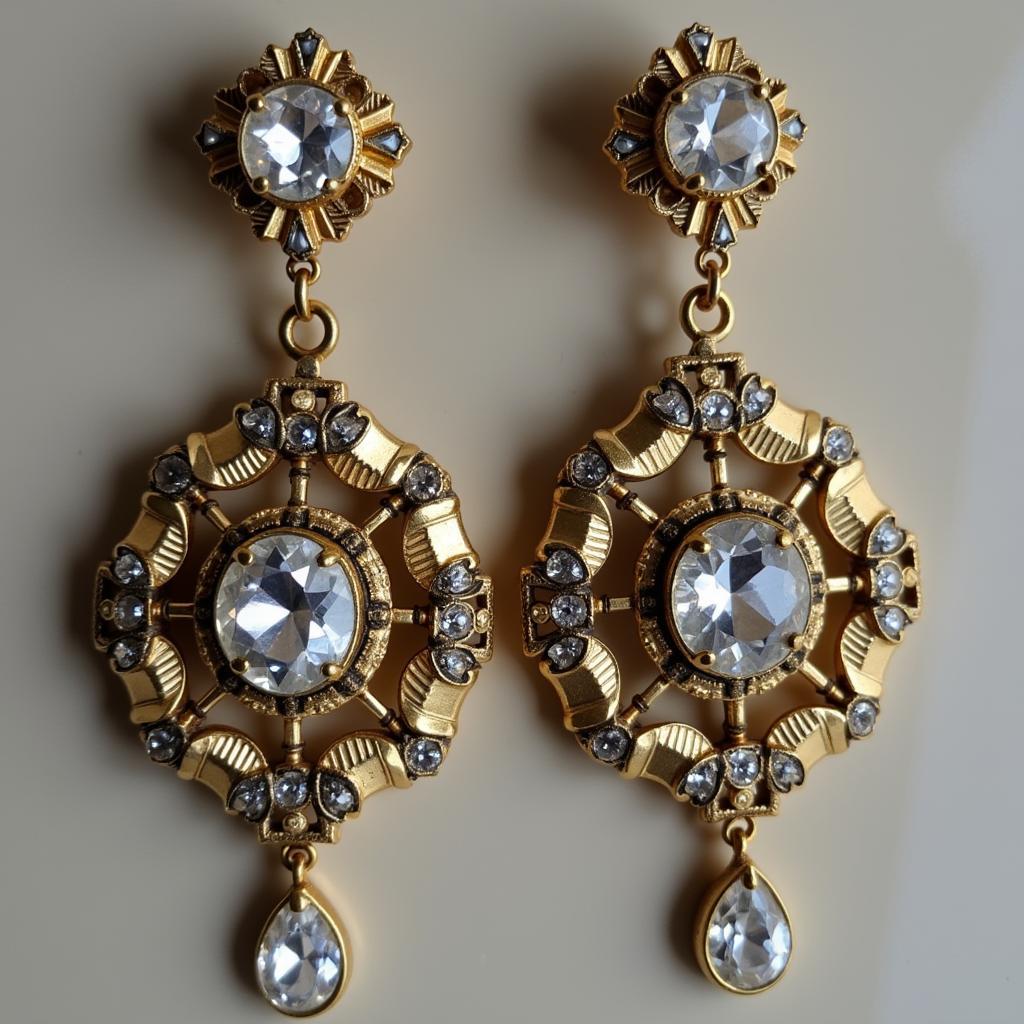 Antique Art Deco Earrings as Heirloom Jewelry