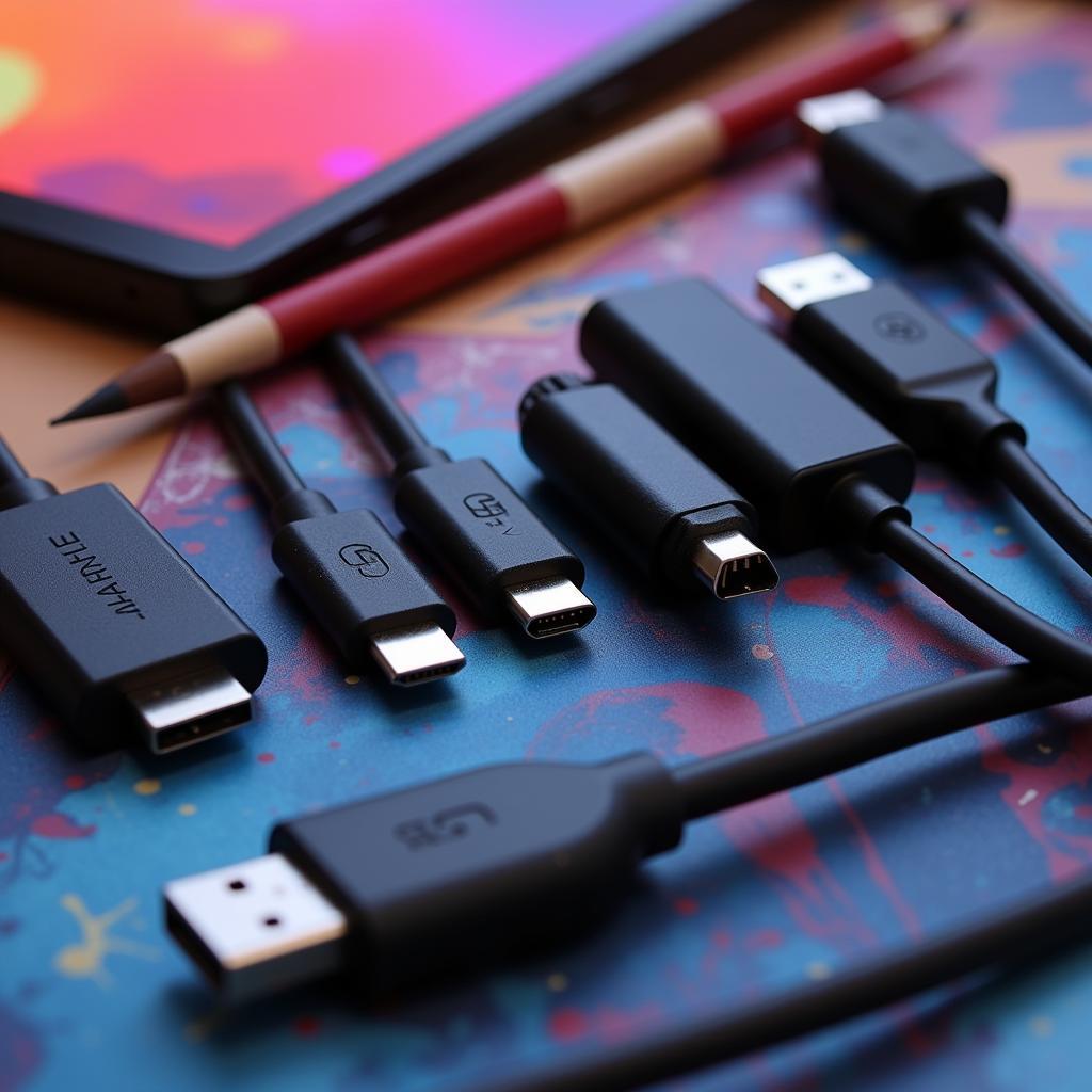 Different Types of Art Cables for Digital Artists