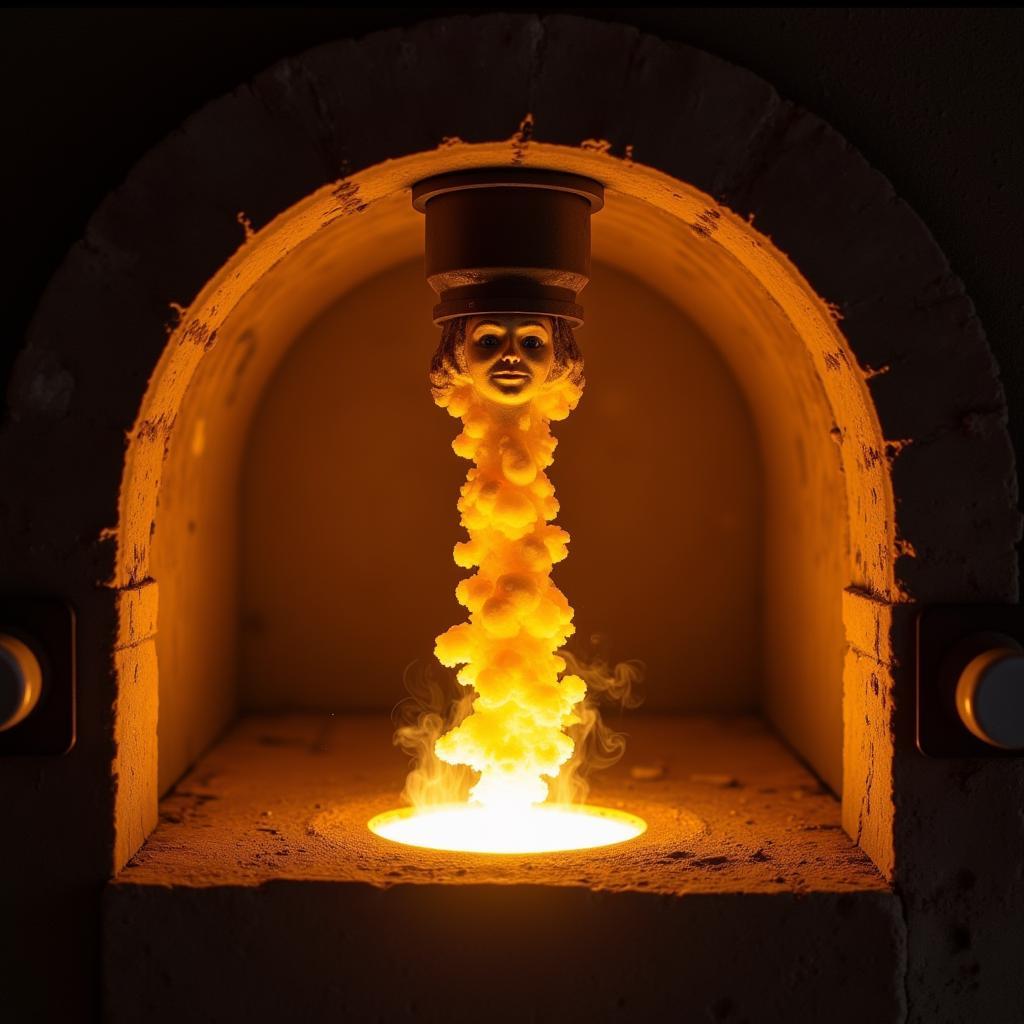 Firing Art Clay Gold in a Kiln