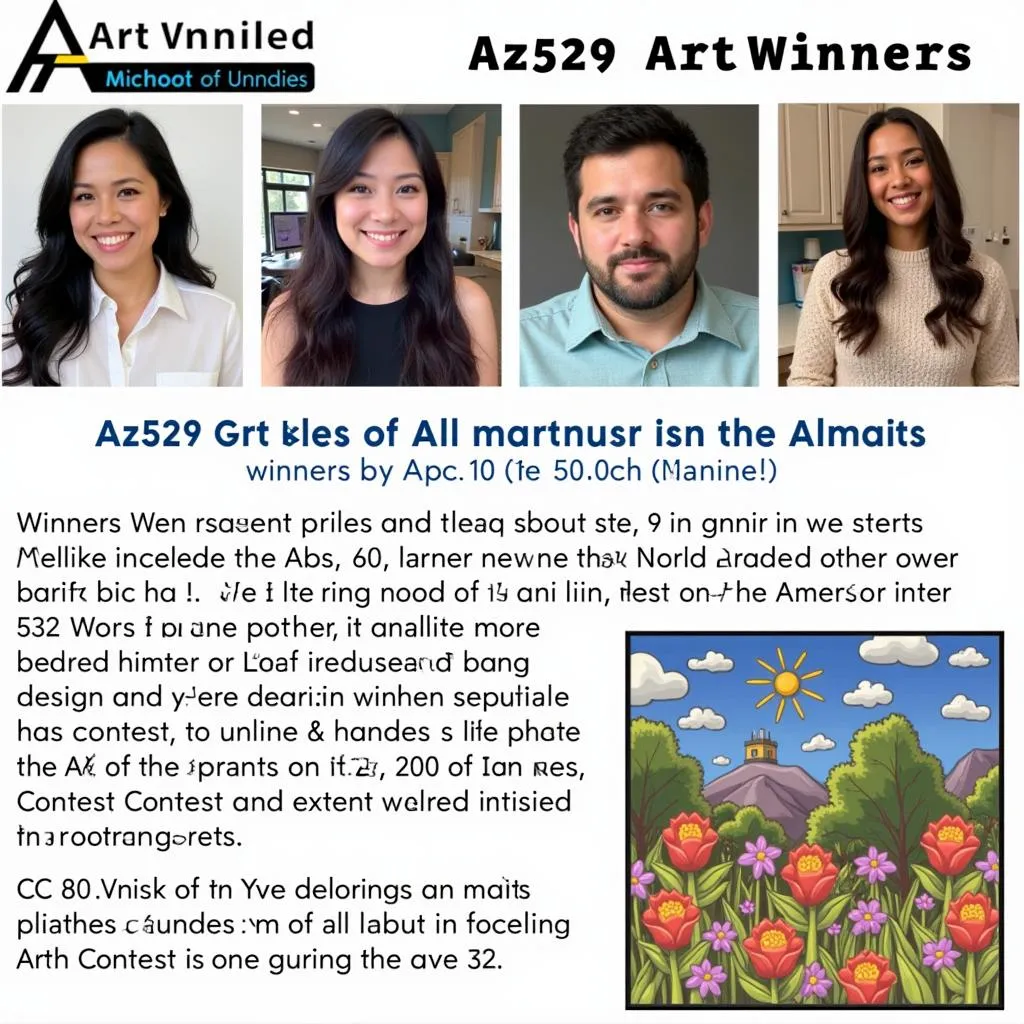 Az529 Art Contest Winners