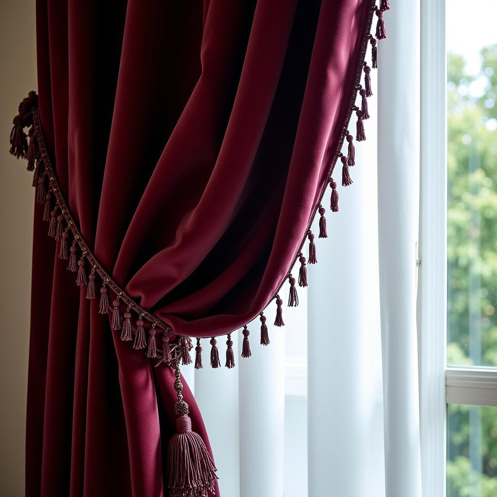 Art Curtains and Drapes in Bedroom Decor