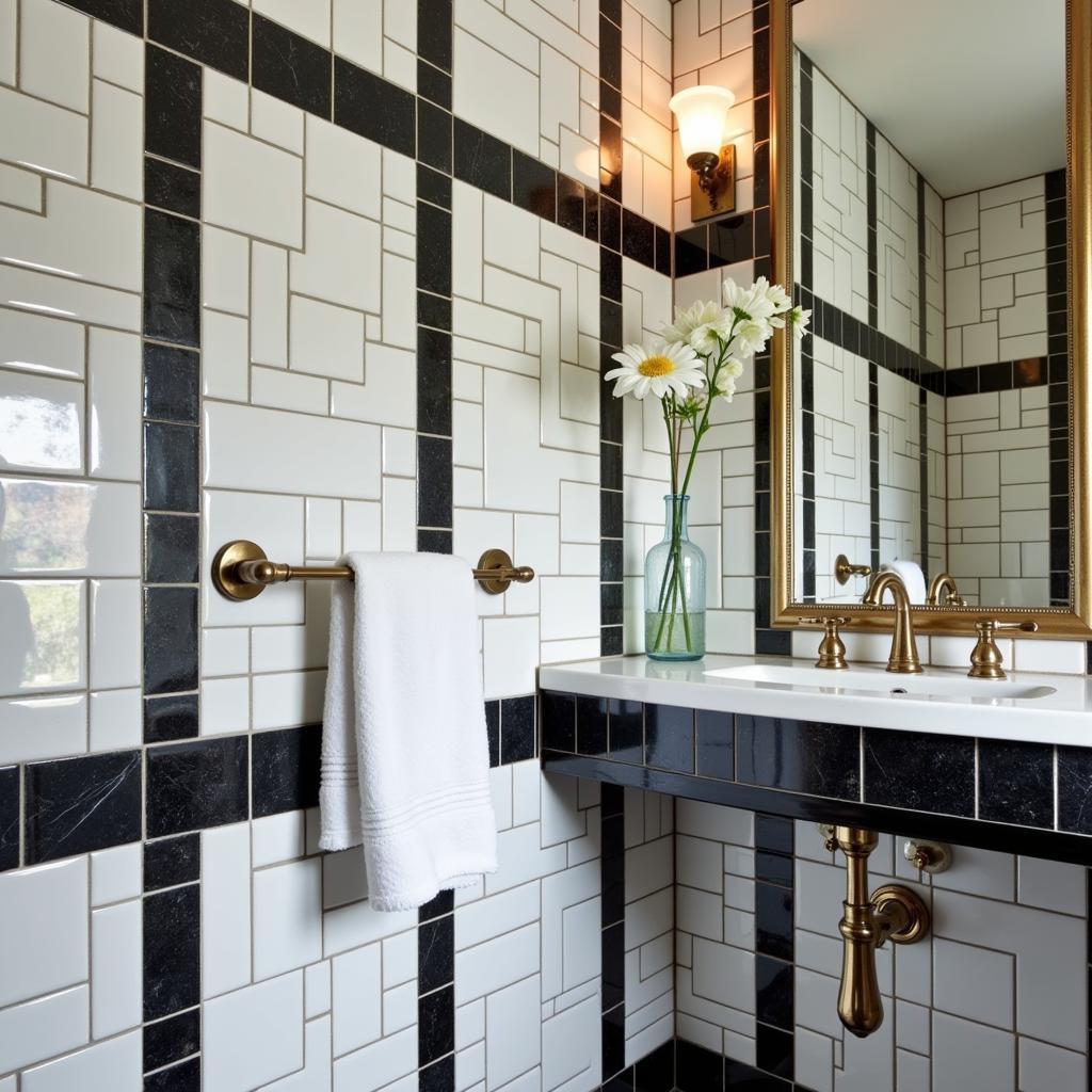 Art Deco Bathroom Tiles