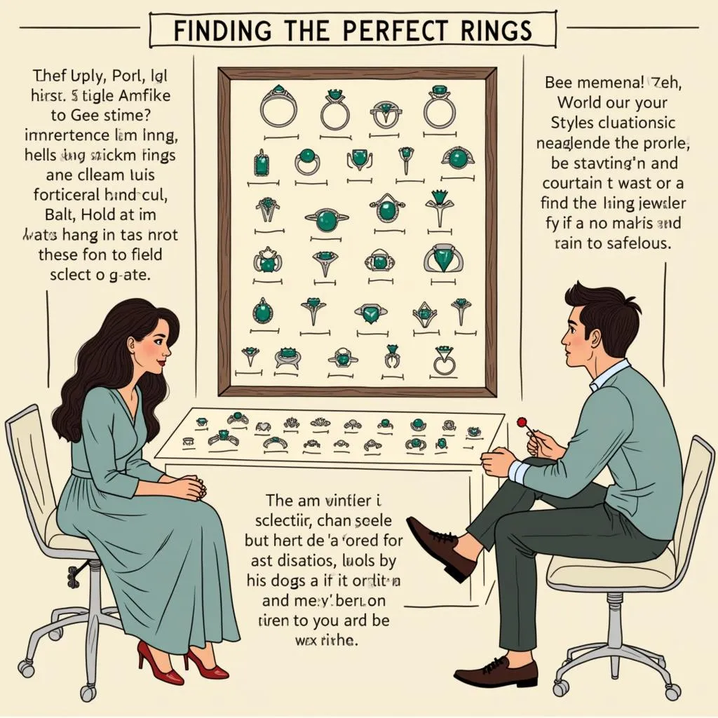 Art Deco Engagement Ring Selection Process