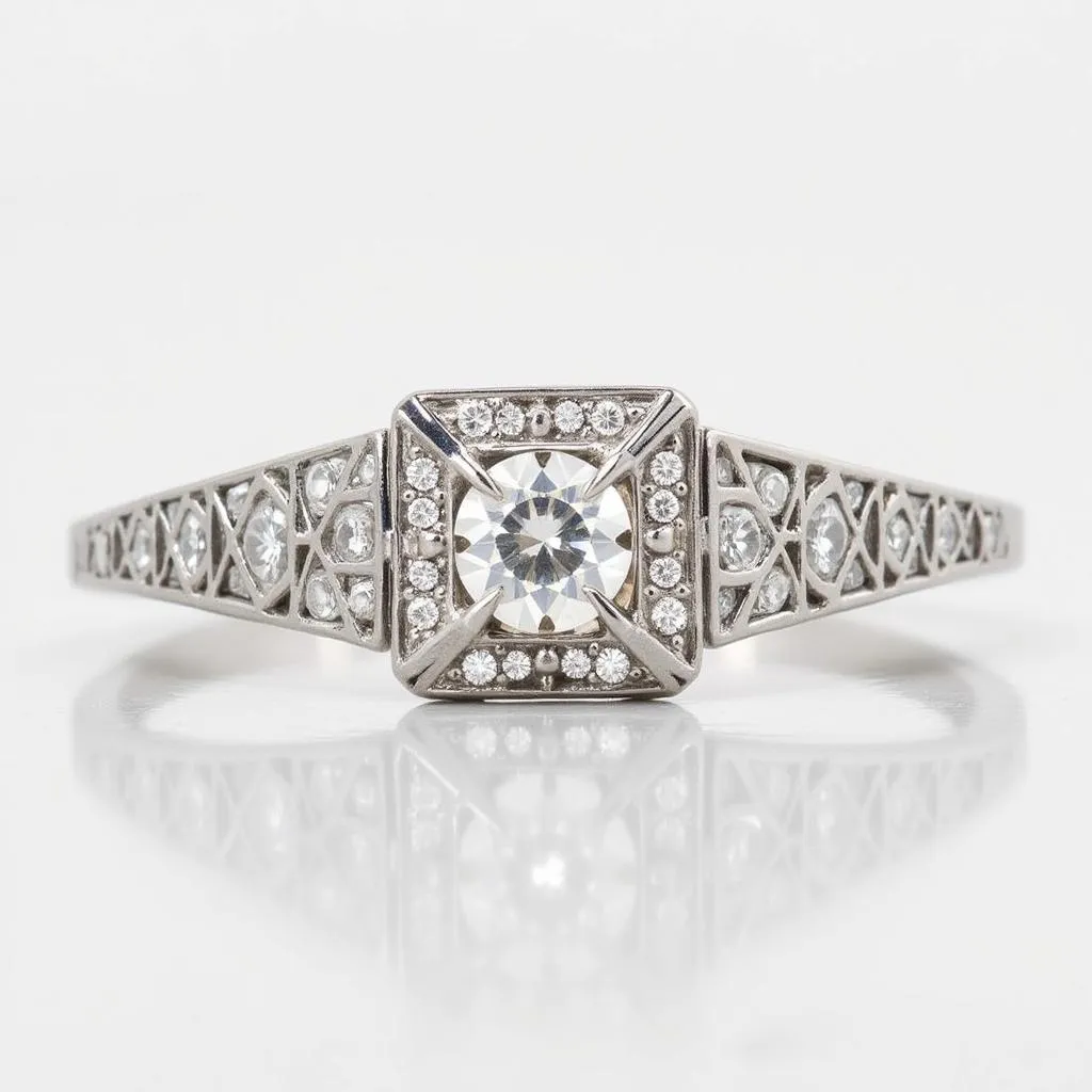 Art Deco Engagement Ring Styles: A Classic Deco Ring