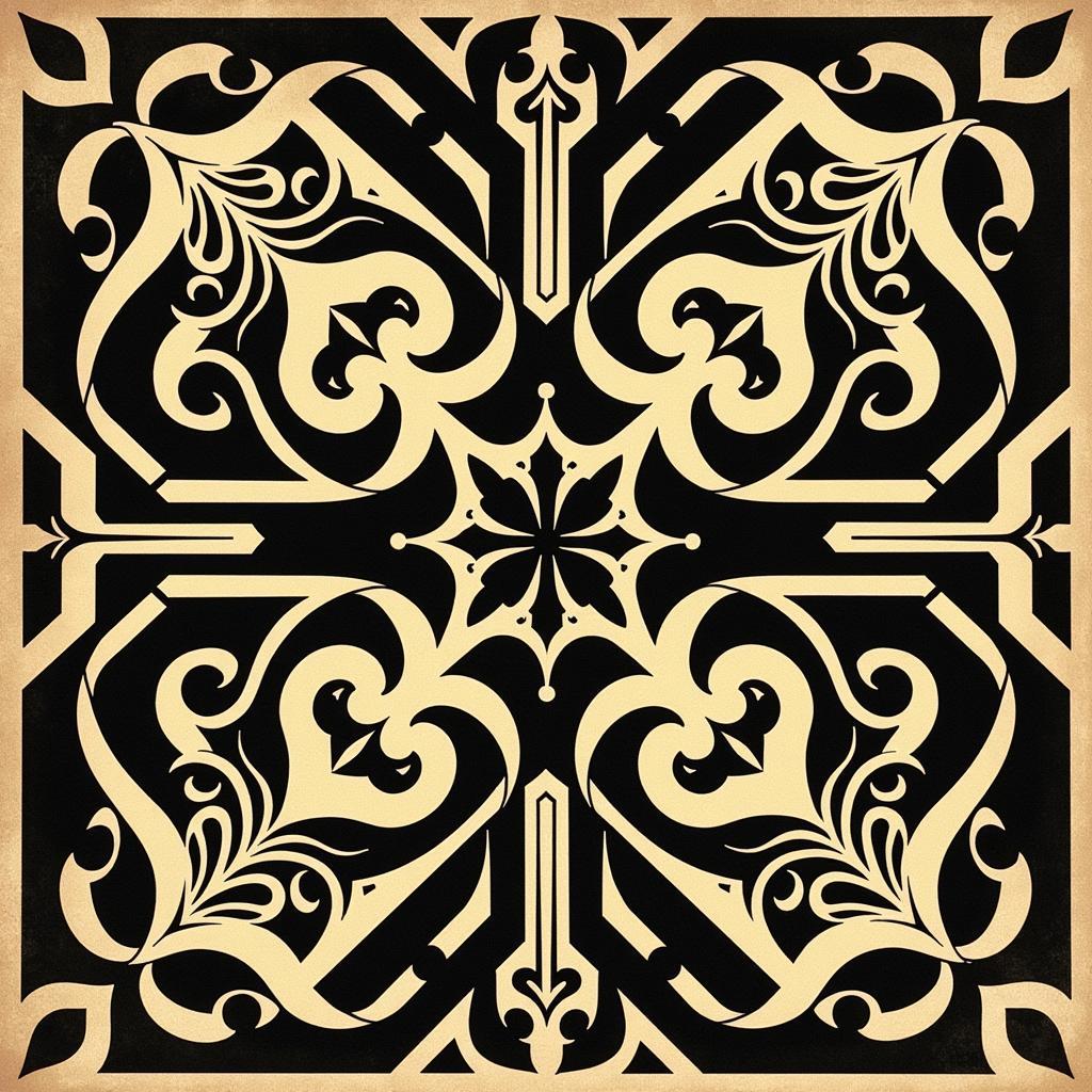 Art Deco geometric patterns