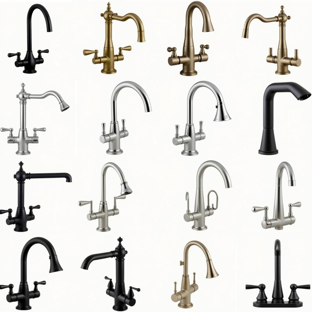 Variety of Art Deco Kitchen Faucets