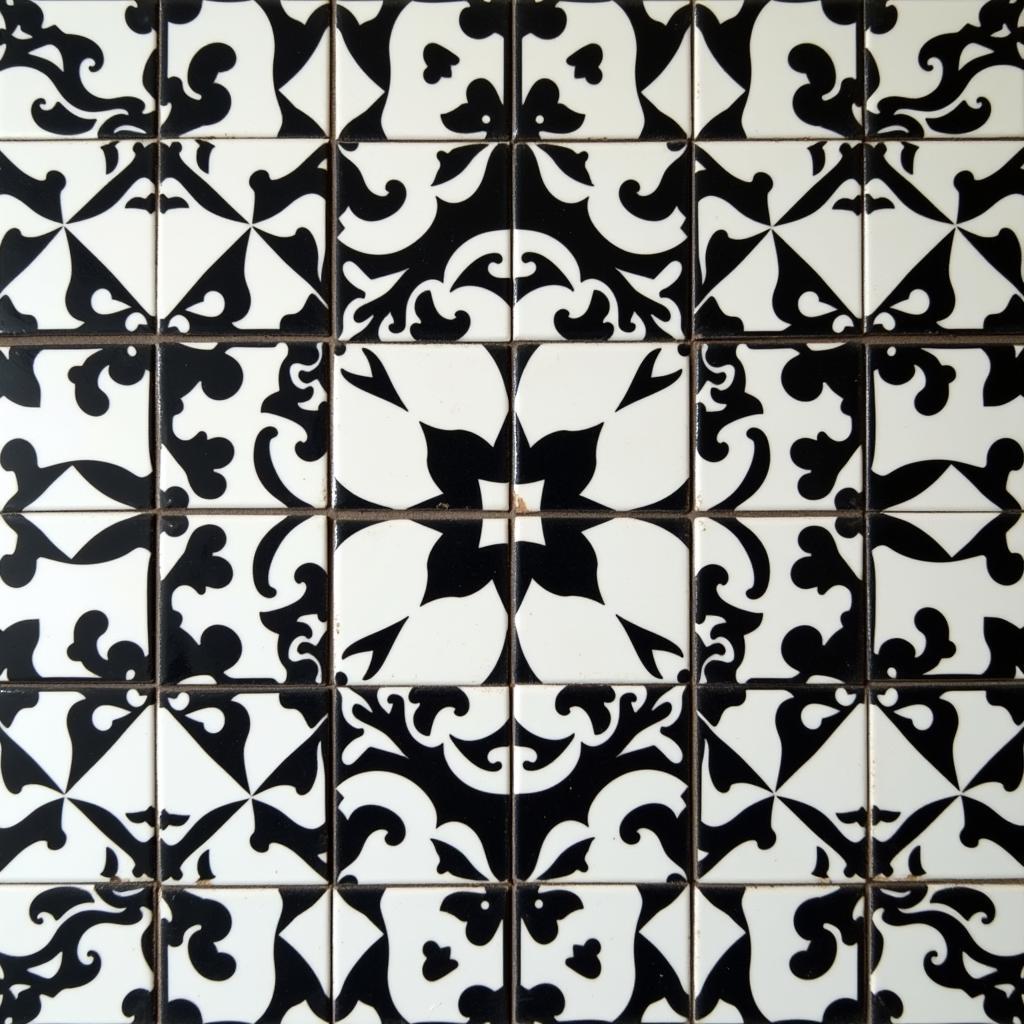 Art Deco Kitchen Tile Design