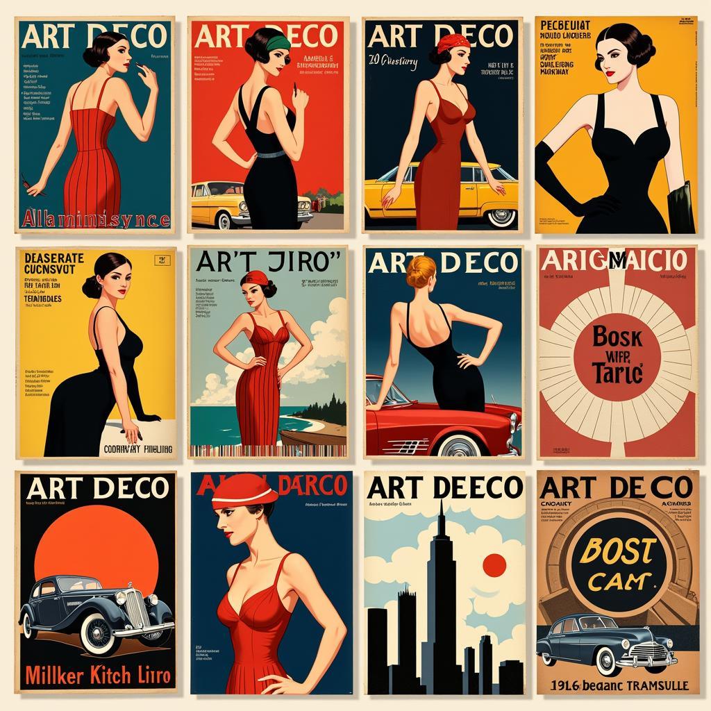 Art Deco Magazine Covers