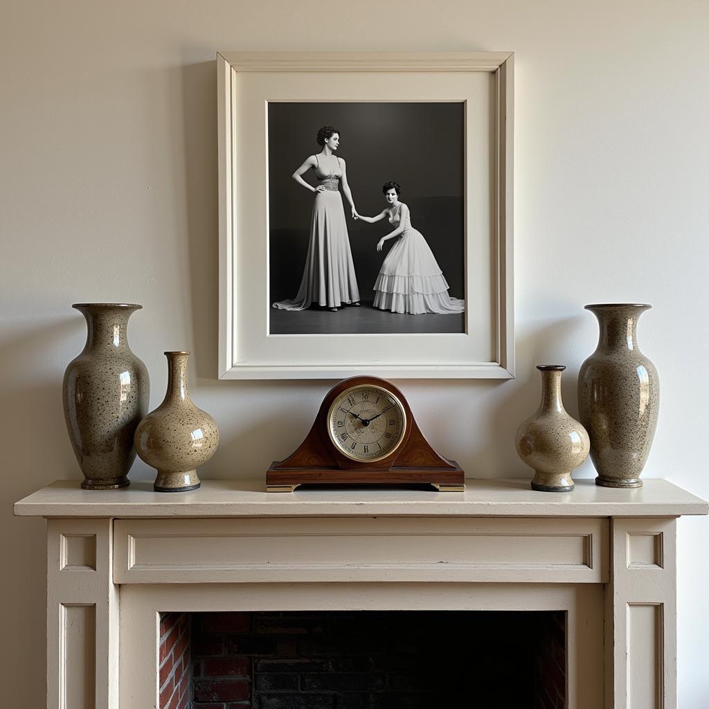 Art Deco Mantel Decorating Tips