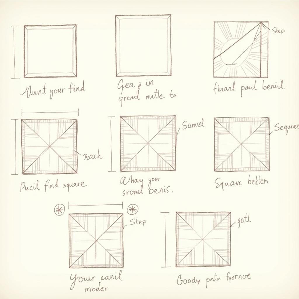 Art Deco Square Drawing Tutorial