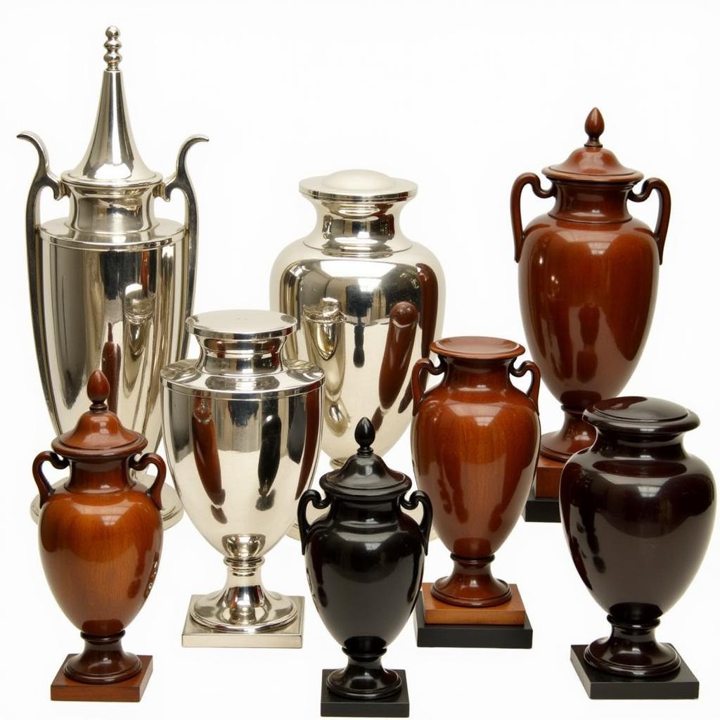 Art Deco Urn Materials and Silhouettes