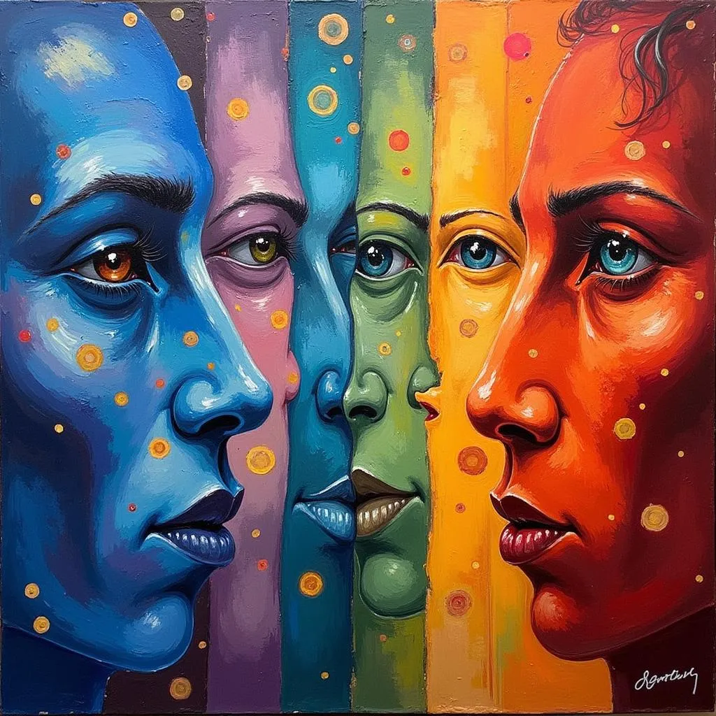 Exploring Human Emotions Through Art Dwyer's Paintings