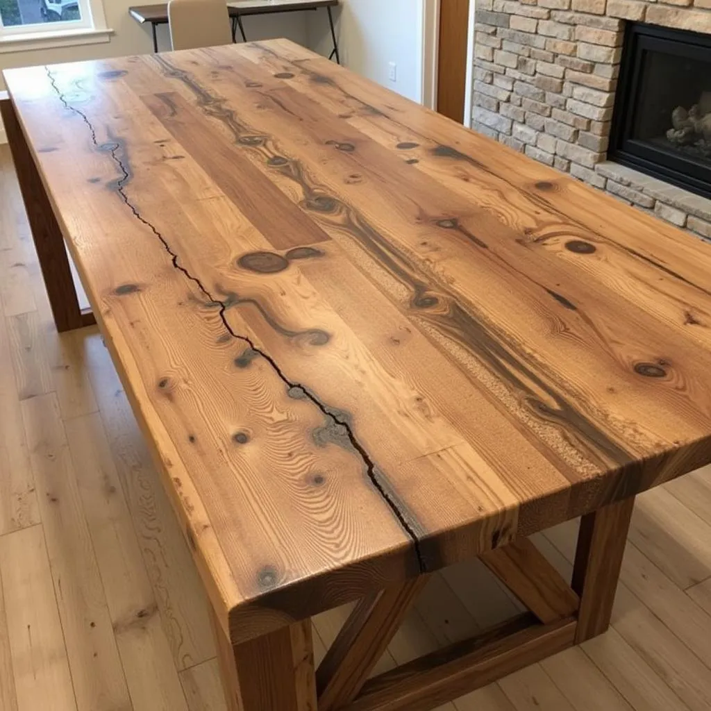 Reclaimed Wood Dining Table