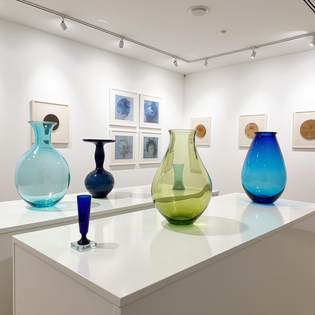 Art glass exhibition in Copenhagen