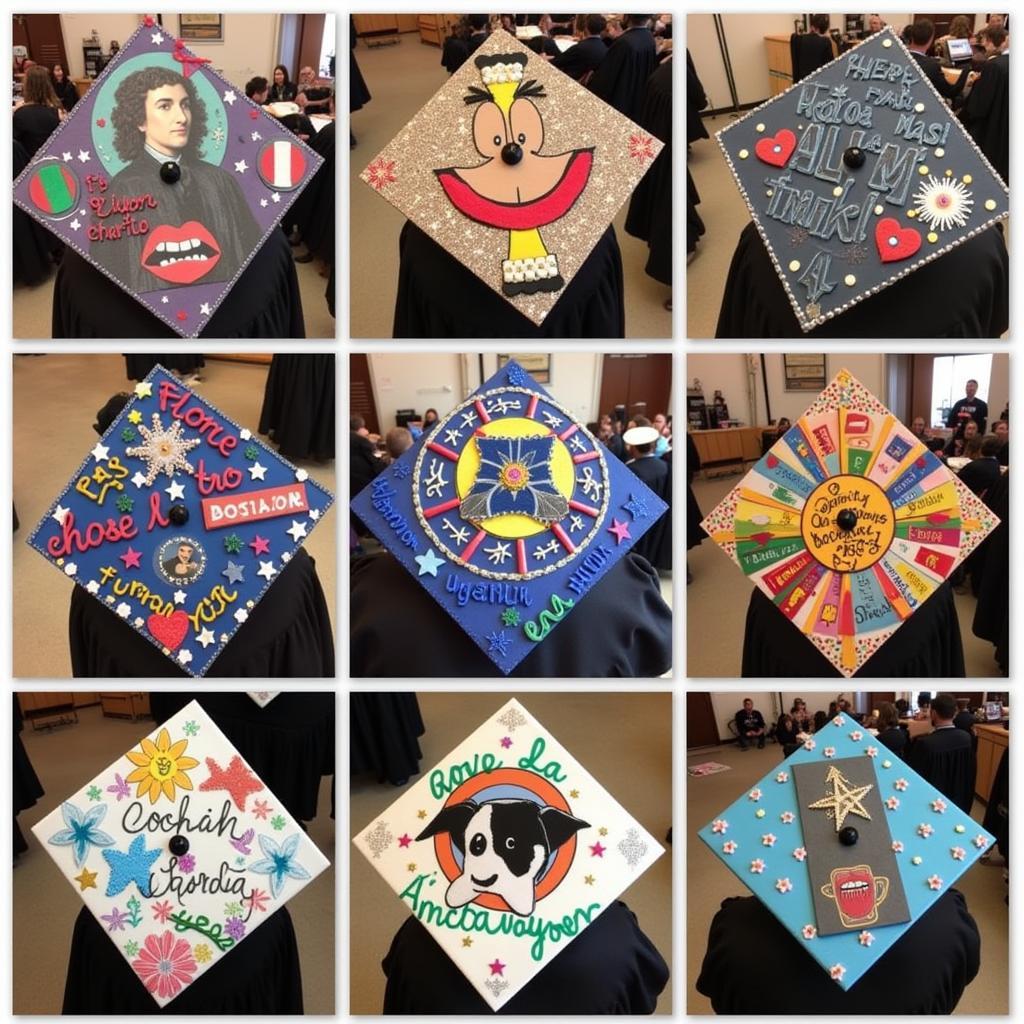 An Inspiration Gallery of Art Graduation Caps