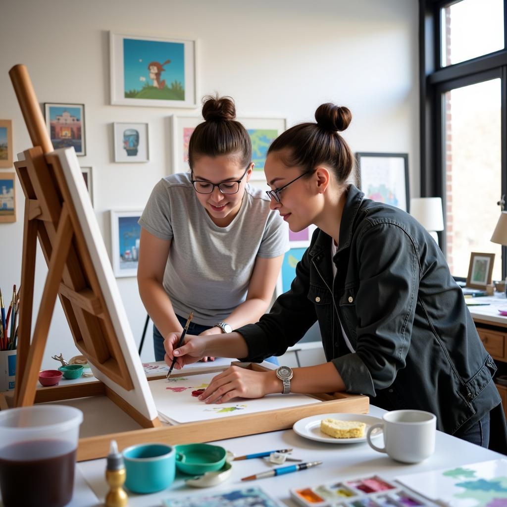 Art Internship Atlanta Studio