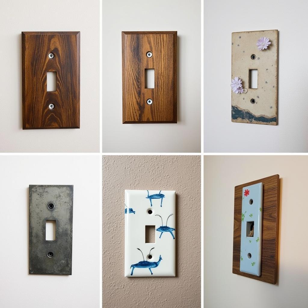 Different Styles of Art Light Switch Covers