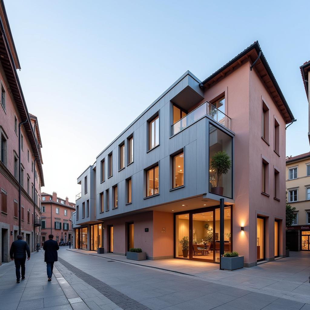 Art Museo Hotel Prato Exterior