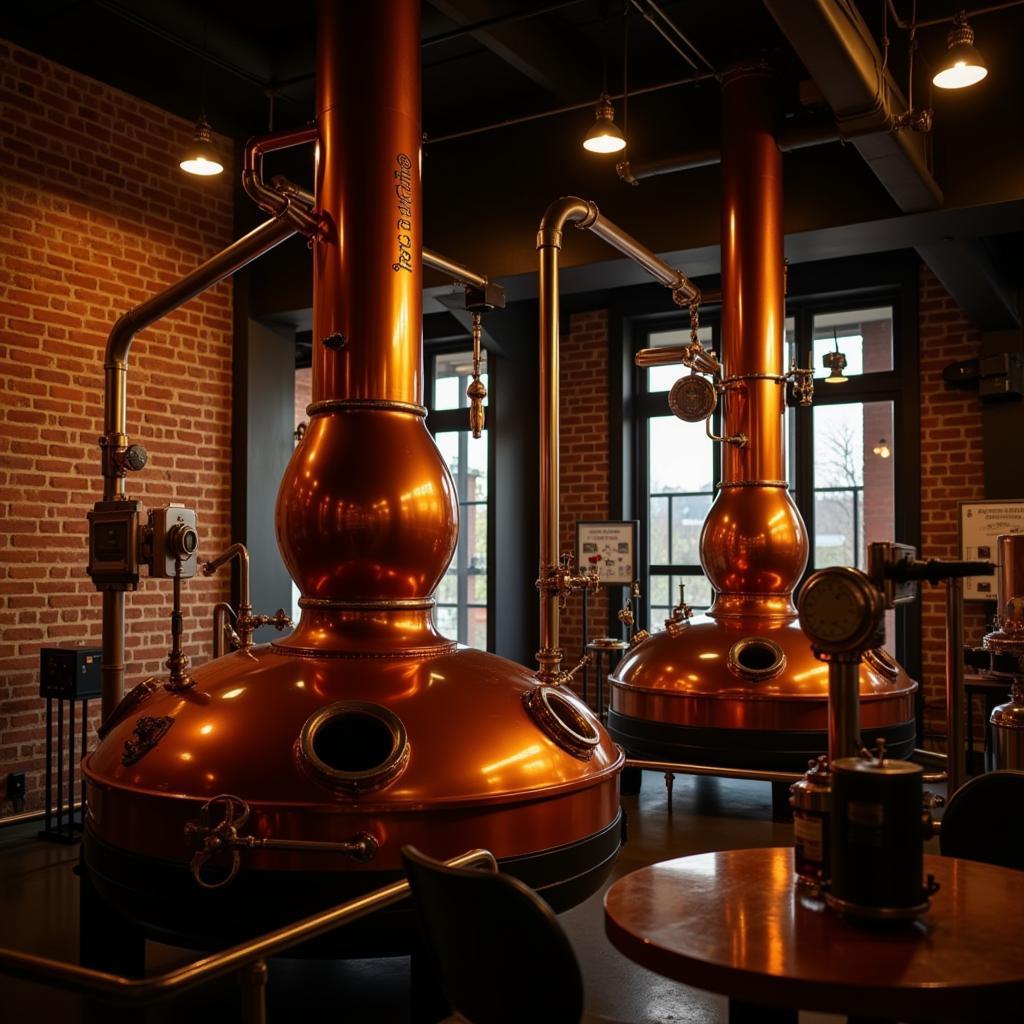 Art of Alchemy Distillery Copper Stills