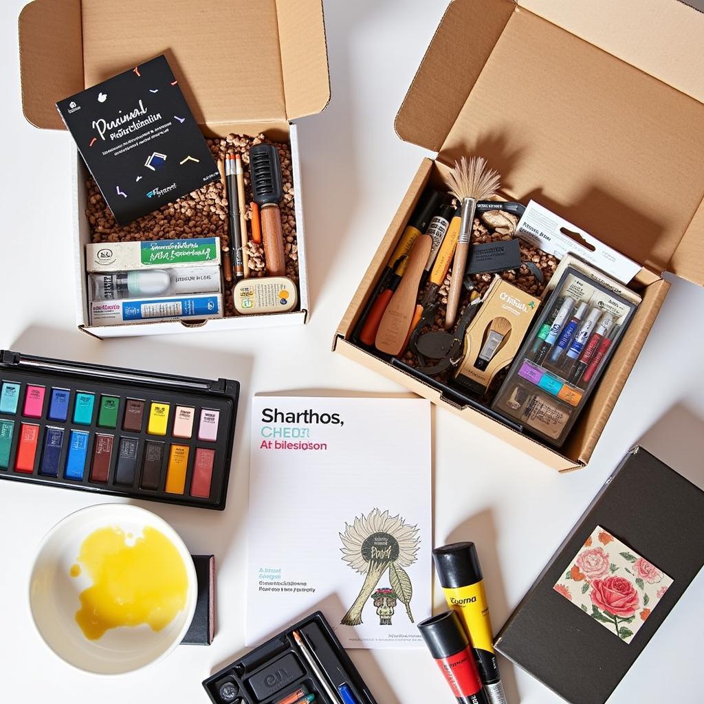 Art subscription boxes for adults offer a variety of creative experiences.