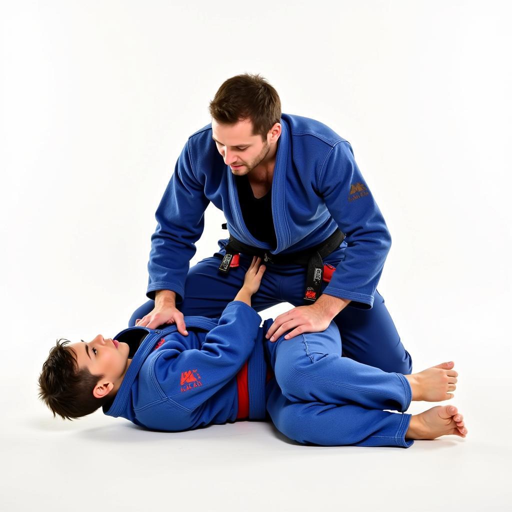 BJJ Technique Demonstration