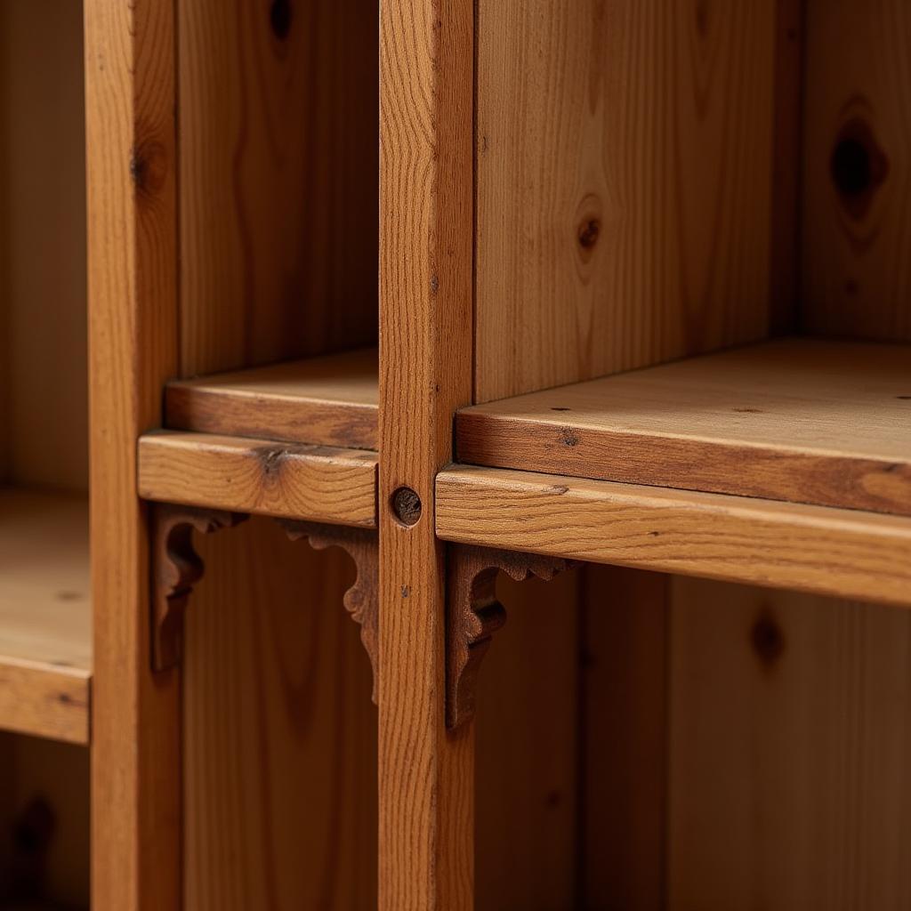 Detailed Joinery of an Arts and Crafts Bookshelf