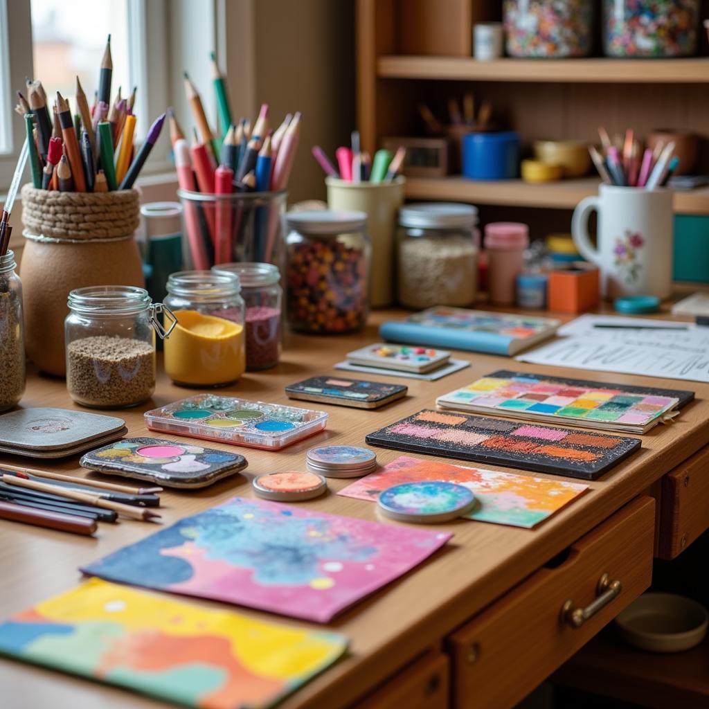 Organizing Your Arts and Crafts Table