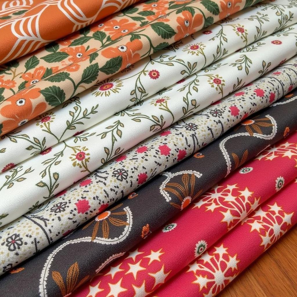 Various Arts and Crafts Fabrics