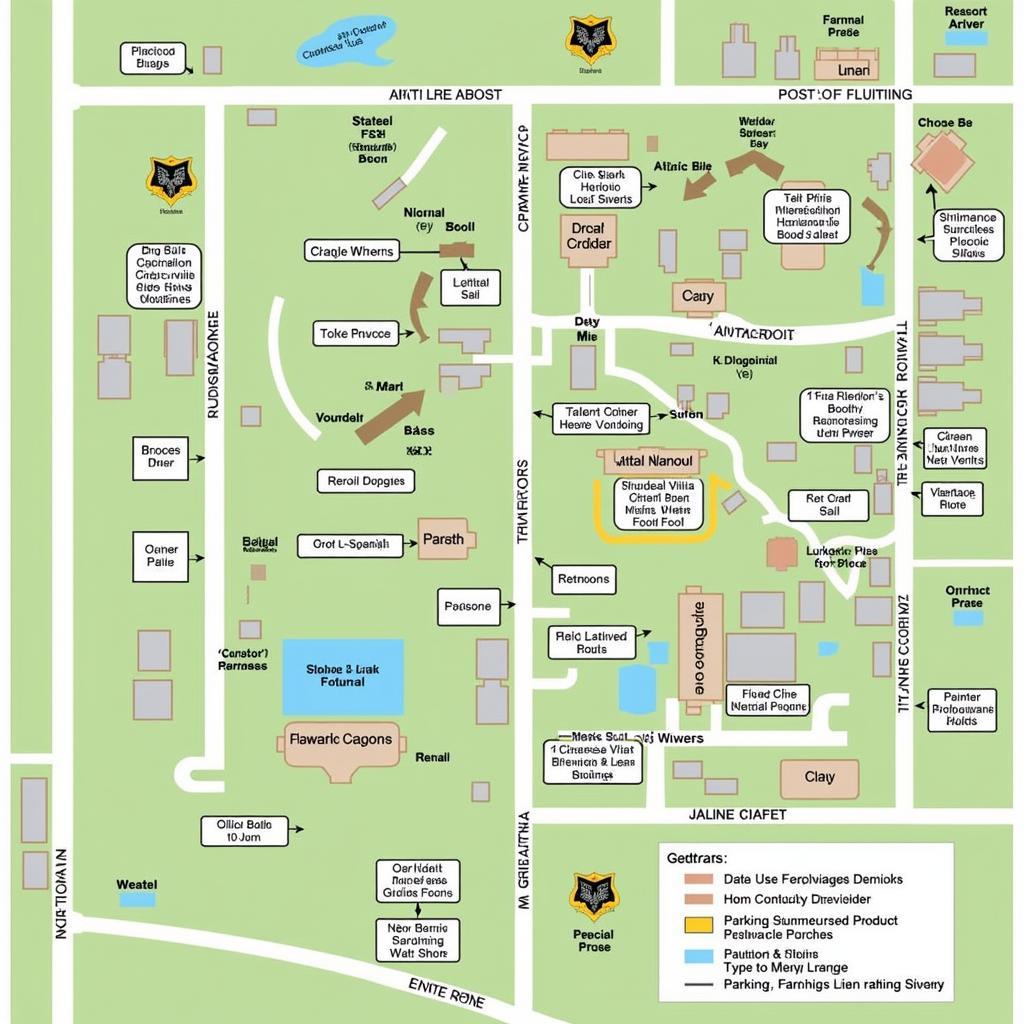 Map of Fort Collins Art Festival