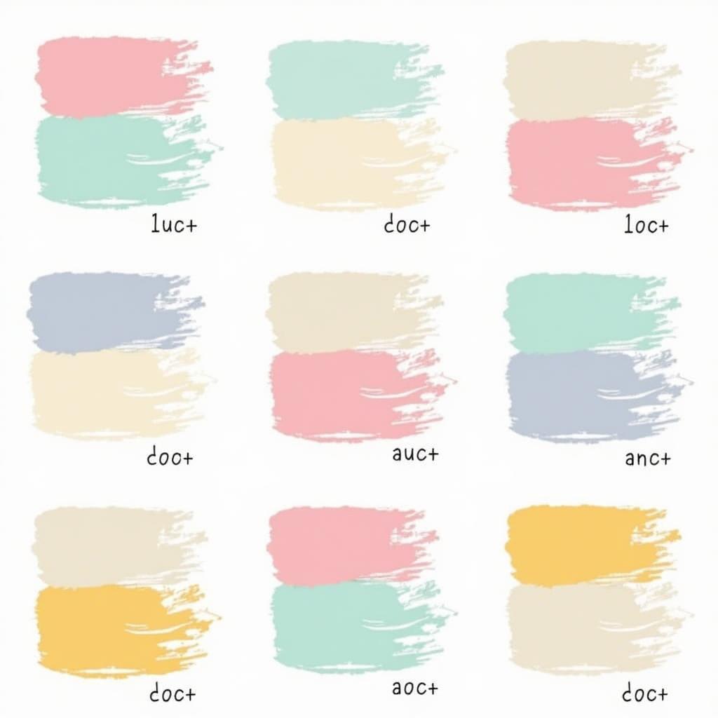 Limited Color Palette Swatches